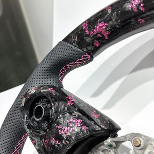 Volant en fibre de carbone véritable pour BMW <span class=keywords><strong>Mini</strong></span> JCW R56 F56 F54 F55 F60, intérieur automobile, 2013 2014 2015 2017 2018 2019 2020 <span class=keywords><strong>2022</strong></span> - Product Image 2