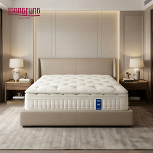 Colchón Híbrido <span class=keywords><strong>de</strong></span> Lujo LOONGFUNG Personalizado, Hecho a Mano, con Resortes Ensacados, Espuma <span class=keywords><strong>de</strong></span> Algas Marinas y Topper, para Hotel/Hogar - Product Image 3