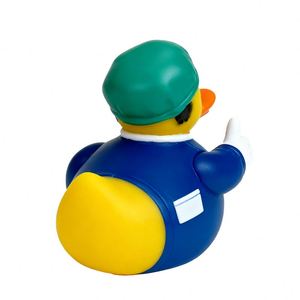 ของเล่นโปรโมชั่น พิมพ์ลายจำนวนมากตามสั่ง รูปเป็ดยาง PVC สำหรับแพทย์และพยาบาล ของเล่นอาบน้ำรูปเป็ด พร้อมลวดลายหลากหลาย - Product Image 3