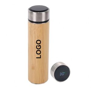 XJ357 Eco-Friendly Led Temperature Display Stainless Steel 304 Hot <b>Cold</b> Portable Sport Smart Thermo Vacuum Flask <b>Cup</b> - Product Image 1