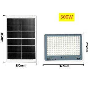 OEMソーラーパネル街路灯IP67 100W ACバッテリー<span class=keywords><strong>LED</strong></span>投光器屋外プラスチックABS CE認証壁掛けガーデンリモコン - Product Image 6