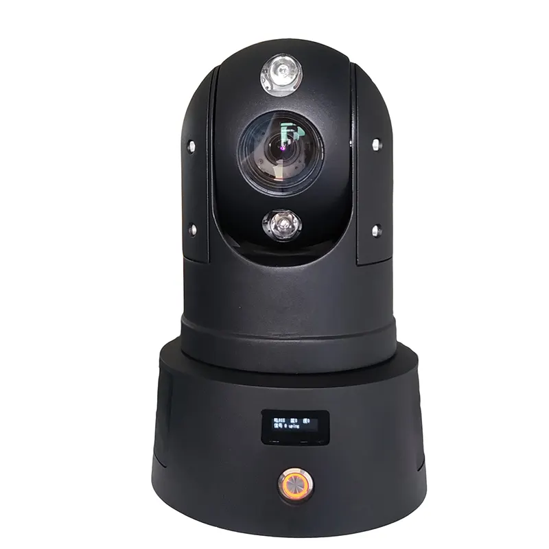 Caméra de surveillance extérieure IP WIFI HD 1080 p, dispositif de sécurité sans fil, avec zoom, panoramique et plateforme 12v