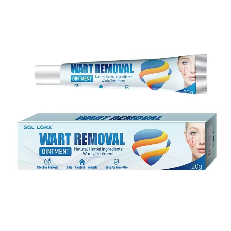 Natural Herbal High Quality Face and Body Wart Removal Ointment Filiform Wart Corn Flat Wart Cream Plant Extract Waterproof