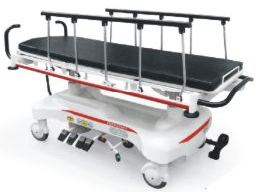 Chariot de civière d'<span class=keywords><strong>ambulance</strong></span> hospitalière Lit de civière de transfert d'urgence pour patient hospitalisé - Product Image 4