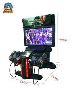 Machine de tir à monnayeur pour jeux d'arcade, Aliens 2 joueurs, jeux de combat à pistolets à air comprimé, Creatfun 110V/220V - Product Image 5