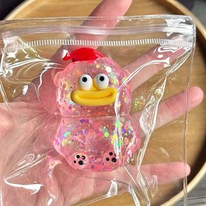 New Creative 7cm Maltose Big-Mouthed Christmas <b>Bear</b> TPR Squeeze Toy Portable Stress Relief Gift for Kids Adults Easy Mood - Product Image 3