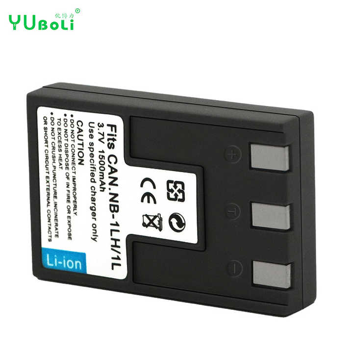 Camera Battery for Canon NB-1LH PowerShot S100 S230 S300 NB-1L