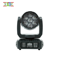 Luces Móviles LED RGBW DMX512 de 7*20W |   Efectos de Teñido con Zoom para Escenarios/KTV/Bares/Discotecas/DJs |   Alto CRI 85 |   Clasificación IP20 |   2 años