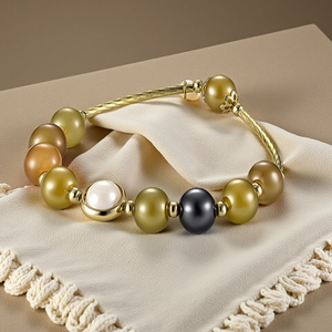 Ánh Sáng Sang Trọng Cổ Điển Ngọc Vòng Đeo Tay Với Đa dạng Ngọc Trai Ins Thủy Triều Net Tay Màu Đỏ Chuỗi Đồ Trang Sức Cho Nhỏ Đa dạng Tính Khí Quà Tặng - Product Image 5