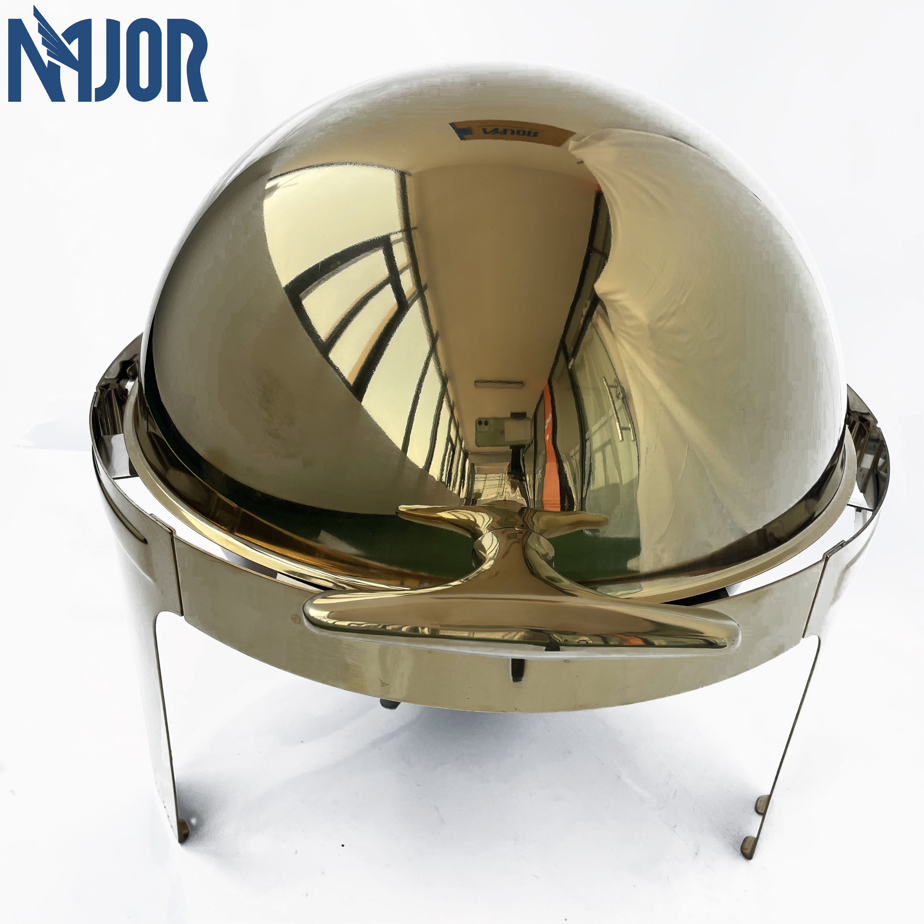 Wholesale Rectangular Roll Top Chafing Dish Buffet Chaffing Dishes Sets Catering Equipment Stainless Steel Food Warmer For Sale