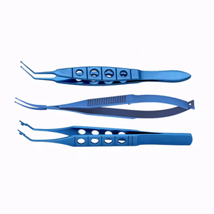 Pinzas para Implante de Lentes Intraoculares |   Instrumentos para Cirugía de Cataratas |   Instrumentos Quirúrgicos Oftálmicos |   Pinzas Plegables para Lentes - Product Image 1