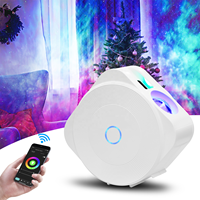 Projecteur lumineux WIFI à 8 led, projection intelligente de ciel étoilé avec nébuleuse, compatible avec Alexa Google Home