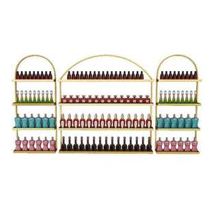 Étagère à vernis à ongles moderne et élégante, support mural en fer de style simple, organisateur de vernis à ongles élégant - Product Image 2