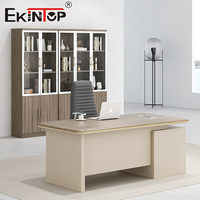 Bureaux de direction modernes Ekintop pour ordinateur, en bois, pour cadres, ensemble de luxe avec chaises et table, mobilier de bureau