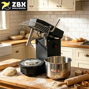 ZBX Nouvelle Version Mélangeur Spirale <span class=keywords><strong>de</strong></span> Comptoir Haute Qualité pour Pâte <span class=keywords><strong>à</strong></span> <span class=keywords><strong>Pain</strong></span> 2kg 3kg - Product Image 1