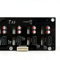 Scheda di espansione backplane SATA a 9 alloggiamenti ad alta velocità per HDD/SSD per chassis server, backplane hot-plug