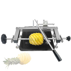 Manuel 304 paslanmaz çelik ananas soyucu ve tart makinesi anmeyve soyma makinesi el ananas cilt sökücü makinesi - Product Image 6