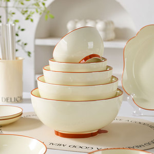 <span class=keywords><strong>2025</strong></span> phong cách mới cao cấp underglaze màu Gốm Bộ đồ ăn sâu món ăn tấm cho gạo Bộ đồ ăn & hộ gia đình sử dụng - Product Image 2