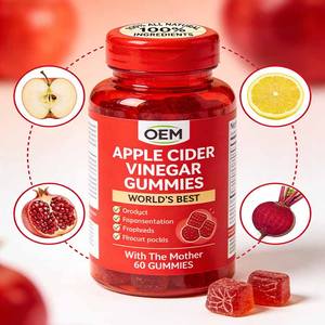 Gomitas de Vinagre de Sidra de Manzana con Vitaminas de Marca Propia para Adolescentes |   Fórmula Orgánica Natural para Apoyar la Quema de Grasa y Aumentar la Energía - Product Image 2