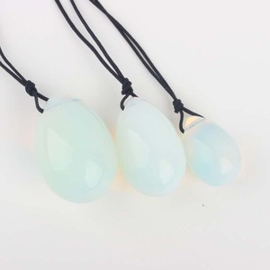 Vente en gros d'œufs de yoni en pierre précieuse naturelle, aventurine verte, quartz rose, cristal pour femme - Product Image 6