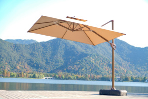 <span class=keywords><strong>Parasol</strong></span> en aluminium <span class=keywords><strong>haut</strong></span> <span class=keywords><strong>de</strong></span> <span class=keywords><strong>gamme</strong></span> personnalisé pour la plage et l'hôtel <span class=keywords><strong>Parasol</strong></span> moderne <span class=keywords><strong>de</strong></span> 3m pour le jardin et le mobilier d'extérieur pour la piscine - Product Image 3