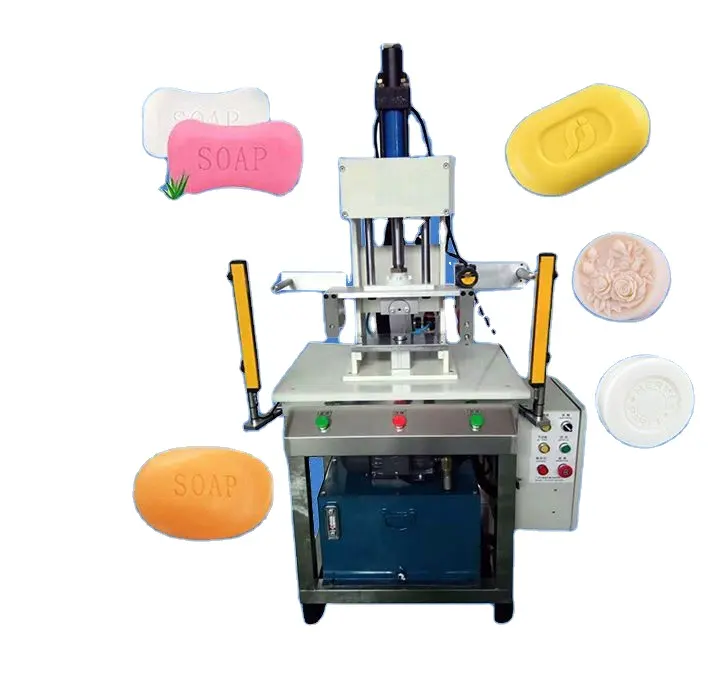 Small Toilet Soap Shape Stamper Moulding Machine Manual Laundry Soap Logo Press Embossing Stamping Machine for sale soap mold