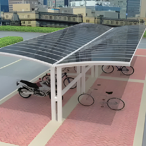 Cochera al aire libre personalizada, estructura de aluminio, refugio de coche impermeable, toldo de garaje duradero para protección de vehículos para todo tipo de clima - Product Image 3