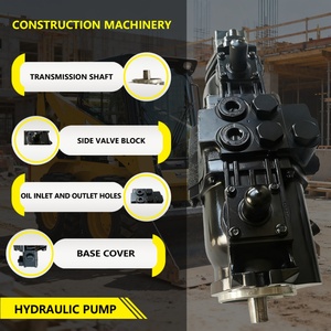 Pompe à entraînement en tandem pour remplacer la pompe hydraulique 6648980 NEUVE pour chargeuse compacte 741, composant OEM industriel, garantie 1 an, CN - Product Image 2