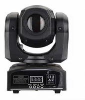 Lumière de scène à tête mobile 30W, motif DMX512 RGBW, éclairage de scène professionnel multiple pour DJ, discothèque, mariage, fête, bar de danse