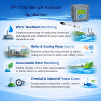 Analyseur de pH industriel en ligne avec capteur de pH pour la surveillance de la qualité de l'eau