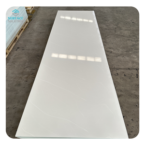 High Quality Modified <strong>White</strong> Acrylic Solid Surface Sheets <strong>Dekton</strong> <strong>Countertop</strong> 6X2440X760mm - Product Image 5