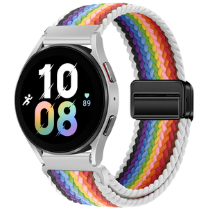 Magnetic Buckle Colourful Nylon Woven Sport Strap Band for Samsung galaxy Watch 7 (WB1030T) - Product Image 3