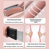 Cercle de Pilates Durable en Fibre de Verre ABS Écologique pour l'Entraînement Musculaire et la Tonification des Jambes à Domicile