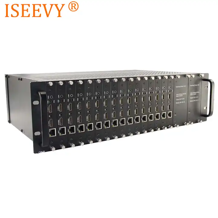 ISEEVY 16 channel H.265 H.264 HD Video Encoder for IPTV Live