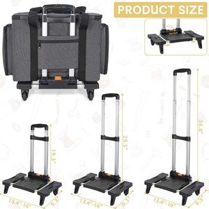 บรรจุภัณฑ์พกพาง่ายกระเป๋า EVA สำหรับเครื่องพิมพ์ถุงเก็บของเดินทางกระเป๋ามีสายคล้องไหล่เปลือกแข็งกันน้ำ - Product Image 6