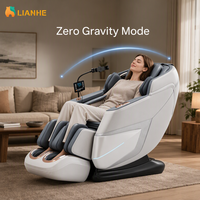 3D Zero Gravity Ganzkörper-Massagesessel mit Taillenwärme für Wellness-Zimmer zu Hause