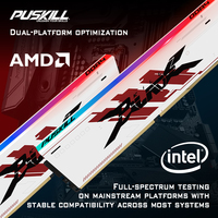 PUSKILL RAM RGB 16GB DDR4 UDIMM Memorial RAM DDR4 32GB for Desktop Computer Gaming Memory RAM 1.2V 3200MHZ 3600MHZ in Stock