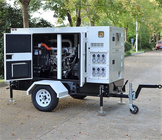 400V 230V Three Phase Silent Generators Generator diesel 100kva Mobile