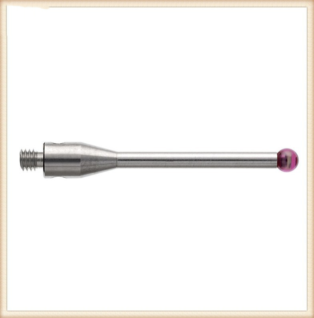 Brand New Original New A-5000-3603 Stylus Probe M2 2mm Ruby Ball 20mm Stainless Steel 1 Year Warranty