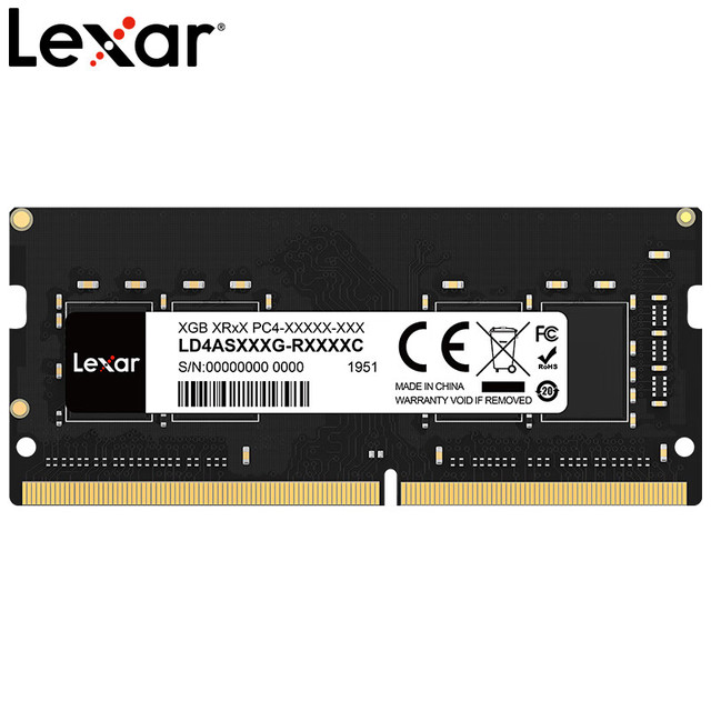 100% Original Lexar RAM DDR4 3200 Sodimm 260 Pin Laptop Memory 8GB 16GB 32GB High Performance for Laptop Upgrade