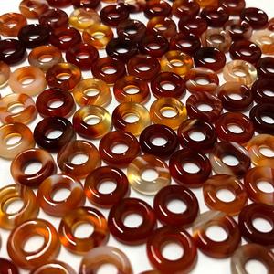 แหวนคู่มืออาเกตแหวนโมราสีแดง - Product Image 2