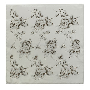 Pochette de costume en twill de soie double face personnalisée, motif cachemire de qualité, imprimé floral en soie, pour homme, en promotion - Product Image 3