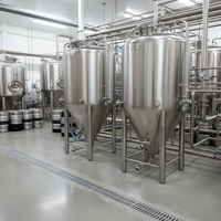 Cuve de Fermentation en Acier Inoxydable DYE 200L-20000L Capacité 500KG Équipement de Brassage