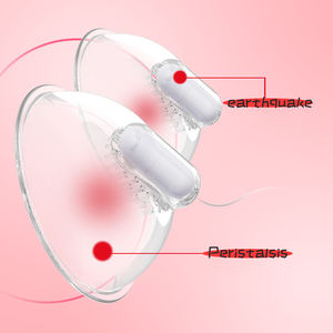 Capezzolo ventosa tazza capezzolo 3 in 1 giocattolo adulto vibratore capezzolo pompa seno clitorideo stimolatore femminile masturbazione massaggio vibratore - Product Image 4