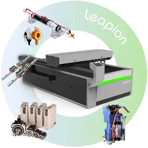 Leapion Haute précision LC-1325 CO2 laser machine de découpe pour les matériaux non métalliques CO2 Laser coupe de Jinan