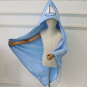 Visage Animal Bébé À Capuche Brodée Serviette <span class=keywords><strong>Poncho</strong></span> À Capuche Serviette De Plage Enfants - Product Image 1
