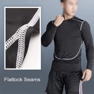 Ropa de gimnasio con logotipo personalizado, mallas para correr, camisas deportivas, conjunto de 3 uds., ropa deportiva para hombre, conjunto de traje deportivo para hombre, conjunto deportivo de Yoga - Product Image 4