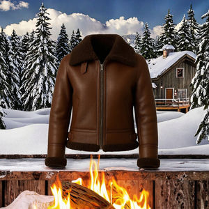 High Quality Professional Manufactured Wool/Viscose Women's Luxury Waterproof Hooded Winter <b>Coat</b> with Sheep Fur Collar Cozy - Product Image 3