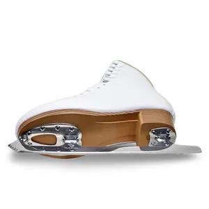 코튼 패브릭 피겨 스케이팅 신발 초보자 아시아 전용 통기성 초경량 아이스 스케이팅 신발