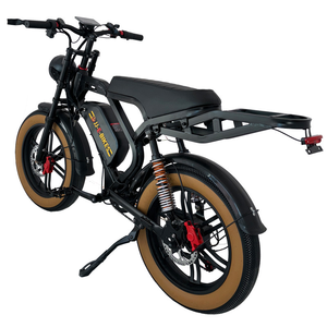 Bicicleta Eléctrica Todoterreno Nueva de Estilo Retro con Llantas Gruesas de 20 Pulgadas para Playa y Nieve con Batería de Litio - Product Image 4